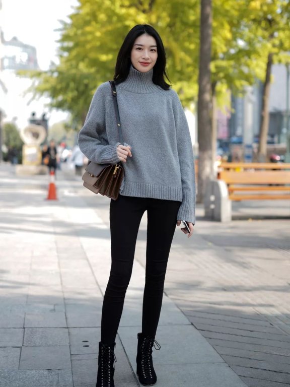 【滚叔街拍】这5件高级灰上装,搞定你一整个秋冬的穿搭
