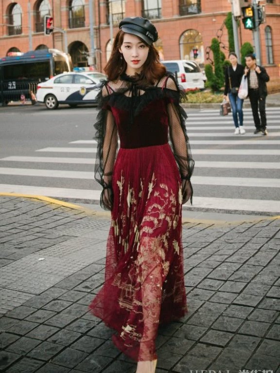 网袜当衣服穿才厉害,意外很美!