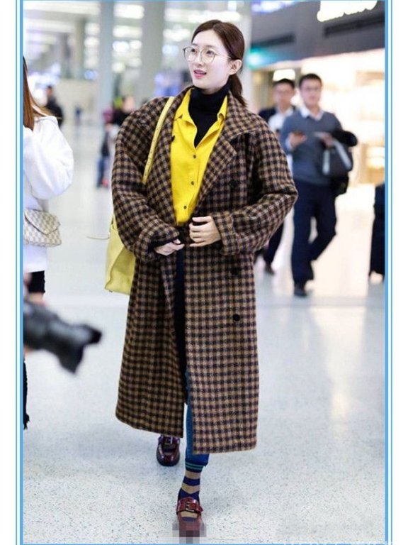 江疏影体重穿错衣服还不是变150斤大胖子!