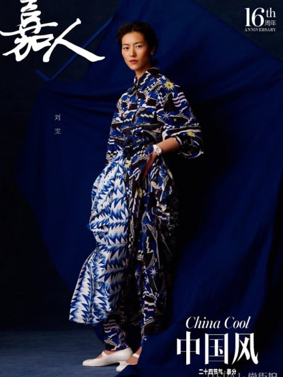 刘雯联手陈伟霆登封面,造型多变创意十足,完美演绎极致中国风