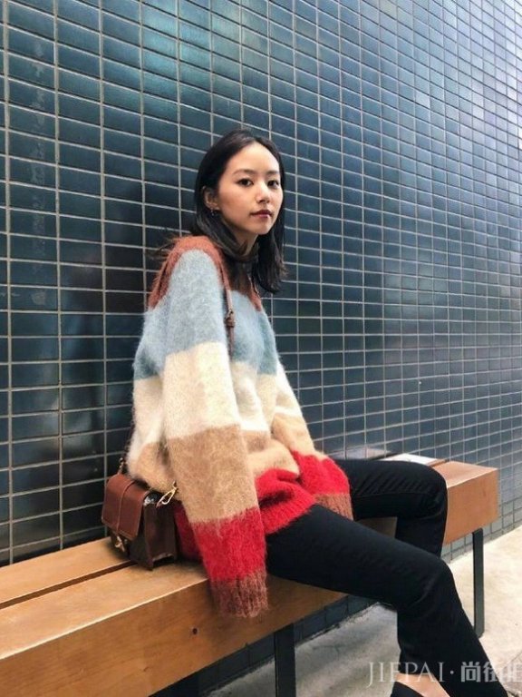 日本模特Shiho Sasaki秋冬穿搭示范