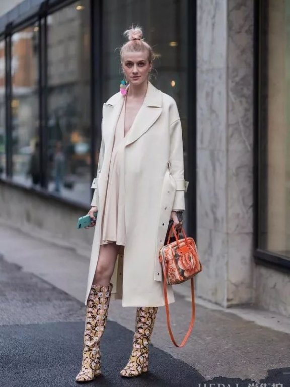 长筒靴这样穿，轻松拥有大长腿！