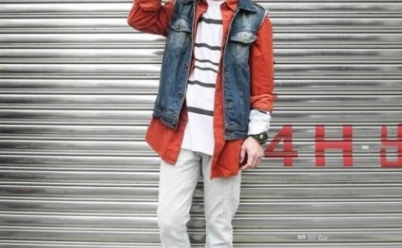 男士灯芯绒衬衫搭配 不用再买格纹衬衣了