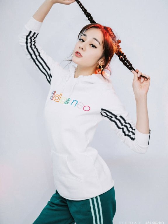 迪丽热巴这种二股辫,提升颜值的神器