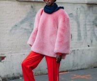 围巾+大衣 怎么穿都美