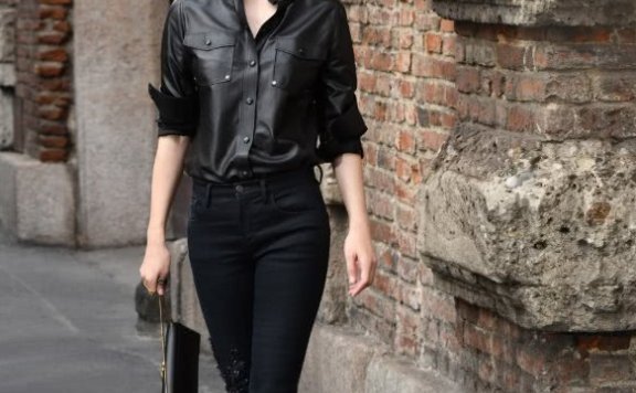 宋佳居然在短靴上开个口,莫不是冬天也要透气?