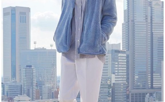 摇粒绒夹克怎么搭配 冬日出街更chic