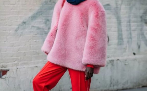 围巾+大衣 怎么穿都美