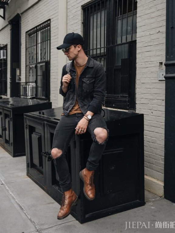 博主示范 潮男这样穿外套好看又有型
