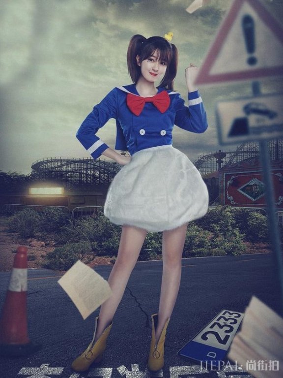 乔欣穿成“唐老鸭”,往下看到鞋让人眼前一亮!