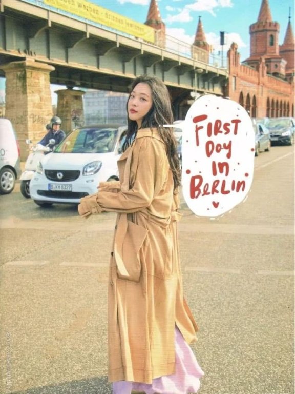 崔雪莉新画报清新少女画风回归正轨，颜值又重新回来啦！