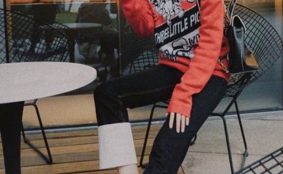 张俪的“香烟裤”不仅显瘦,穿着还更舒适!