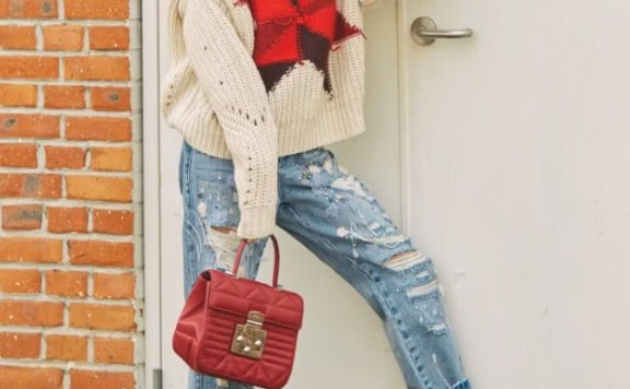 程晓玥人气质穿搭街拍，赶紧学起来吧！