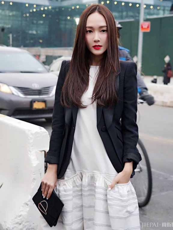 Jessica郑秀妍出席纽约时装周Proenza Schouler大秀