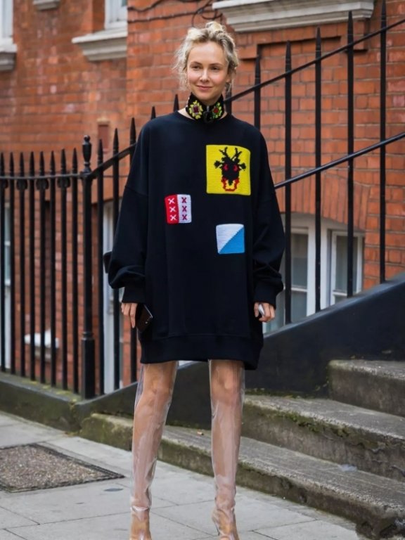 毛衣+半裙,早春这样穿再温柔不过了