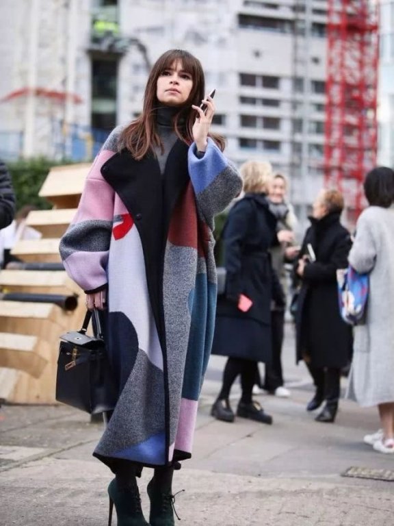 2019冬季有气质有型的超长款大衣