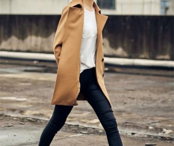 显瘦又有型的黑色小脚裤,让你身材变修长