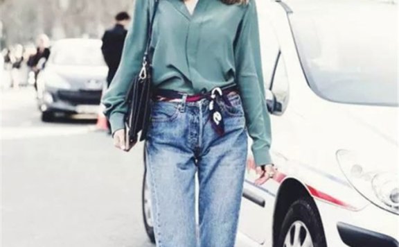 2019春季职场穿搭法则:衬衫+牛仔裤搭起来好喜欢