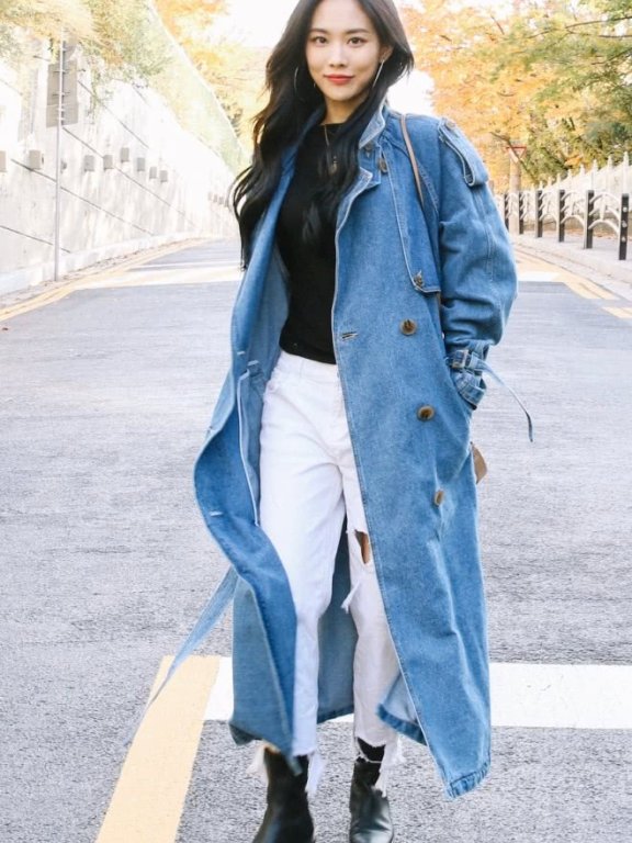 王霏霏穿这款大衣,120斤的既视感!