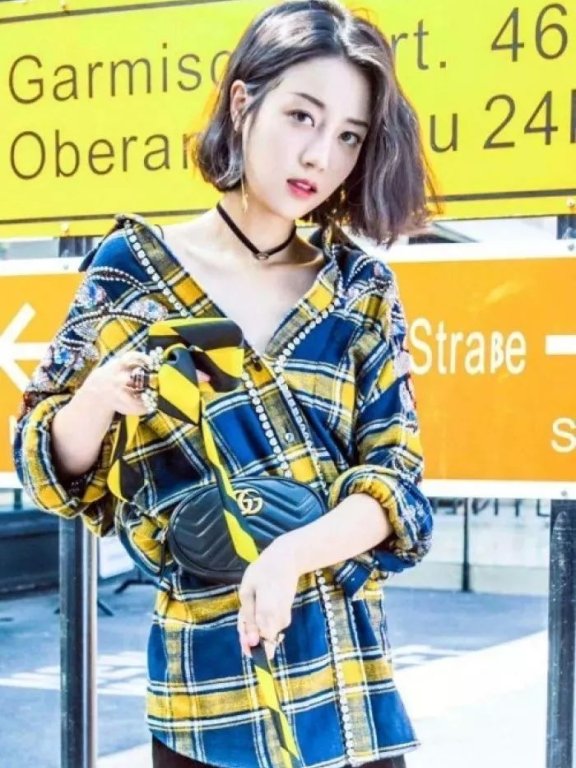 李溪芮把短发玩出了各种花样!