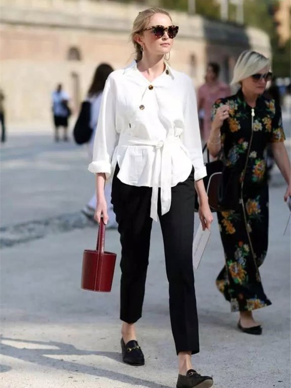 小白鞋靠边站！舒适不磨脚的乐福鞋，展现帅气英伦风