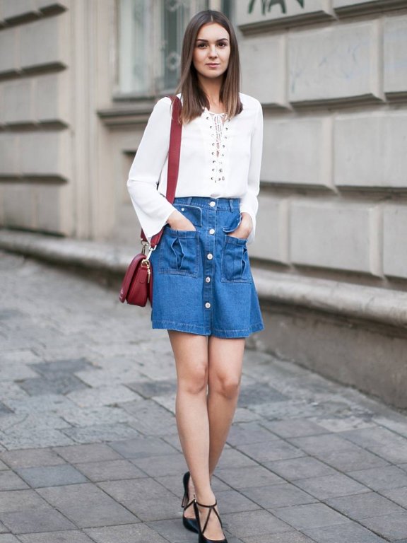 春季选择这6款百搭牛仔裙,好看还显气质