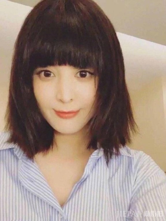女明星有无刘海的差别!古力娜扎颜值下降,章子怡一脸小家子气?