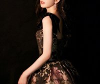 杨幂穿宫廷风长裙秀“蚂蚁腰”,侧面也太好看了