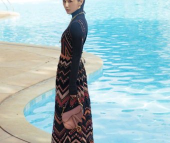 小个子明星王子文搭配多变，还很有气质