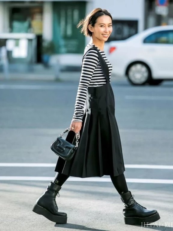 日本杂志街拍,40岁女性穿搭这么美!也太会打扮了