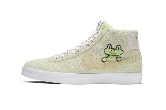趣味青蛙来袭!Blazer Mid 新款/Frog Skateboards x Nike SB 联名