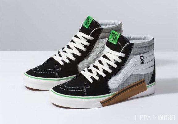 看着有点小清新!解构式VANS SK8 Hi新配色再更新!