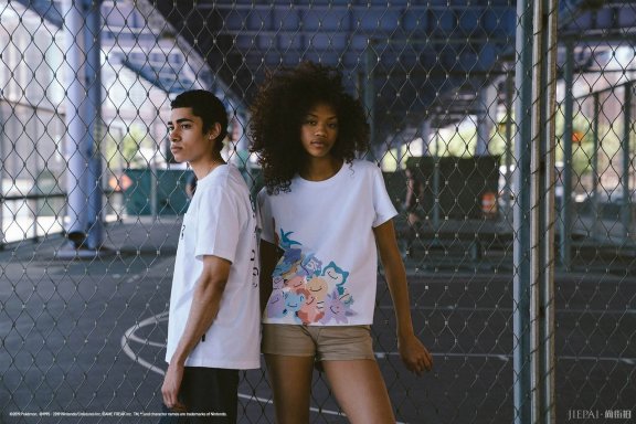 Pokémon遇上美式街头风?!UNIQLO UT推出纽约造型特辑!