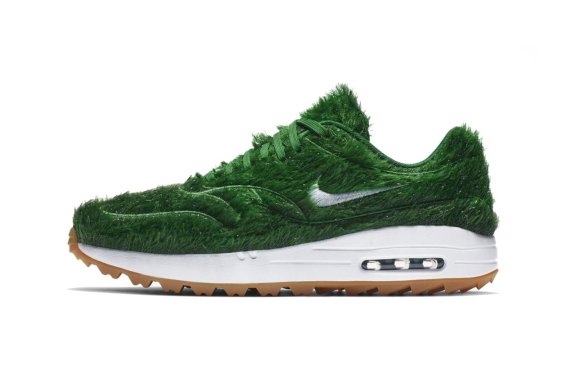 草皮做鞋身?这双NIKE Air Max 1有点意思!