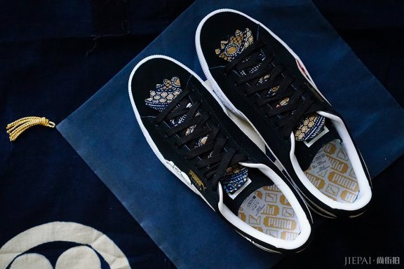 PUMA Suede 上的庭院意境-两大香港单位联合“手”创！