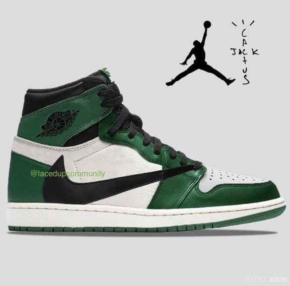 迟迟不发售?Travis Scott x Air Jordan 1再曝新配色!