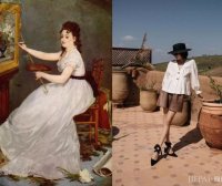 2019年夏天橄榄绿搭配水蓝色,越穿越高级