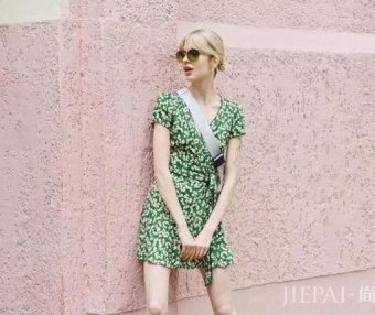 复古茶歇约会裙,全球的小花都在穿 !