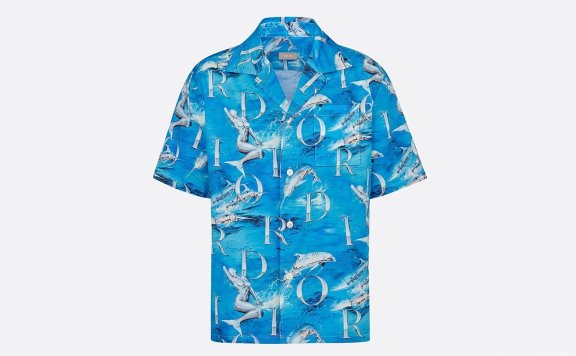 惊现机械美人鱼印花？！Dior x空山基海滩系列联名继续！
