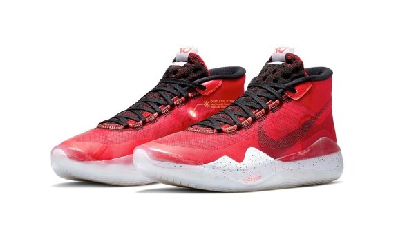 球场开门“红”、上脚“大学红”!NIKE KD 12 新色释出!