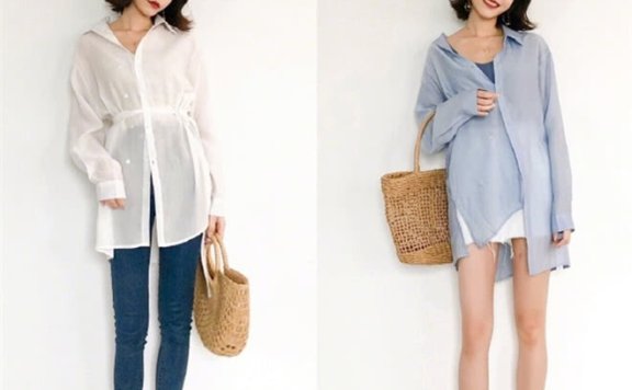 夏季防晒工作很关键!18套防晒衬衫搭配,让你白上好几度