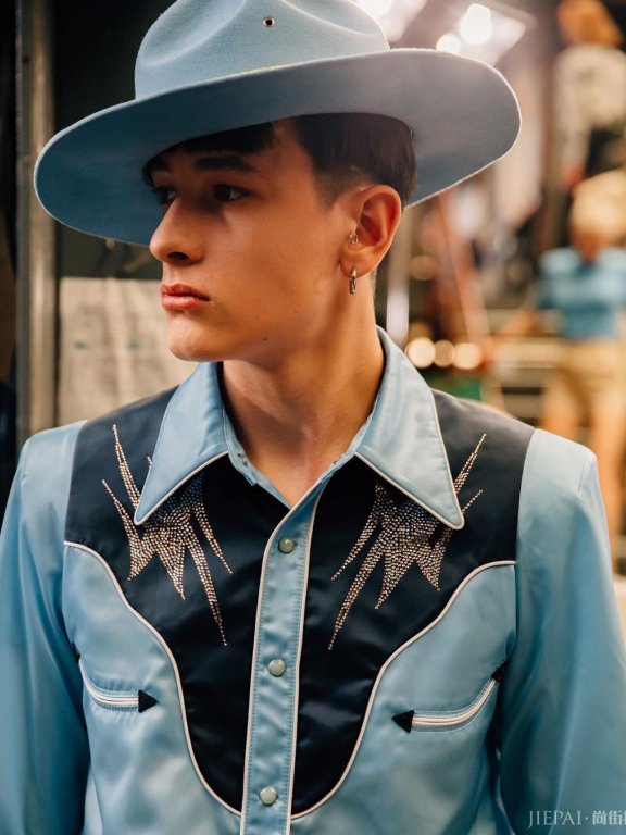 Timberland联名靴抢眼！SANKUANZ 2020春夏大秀街潮结合西部风情！