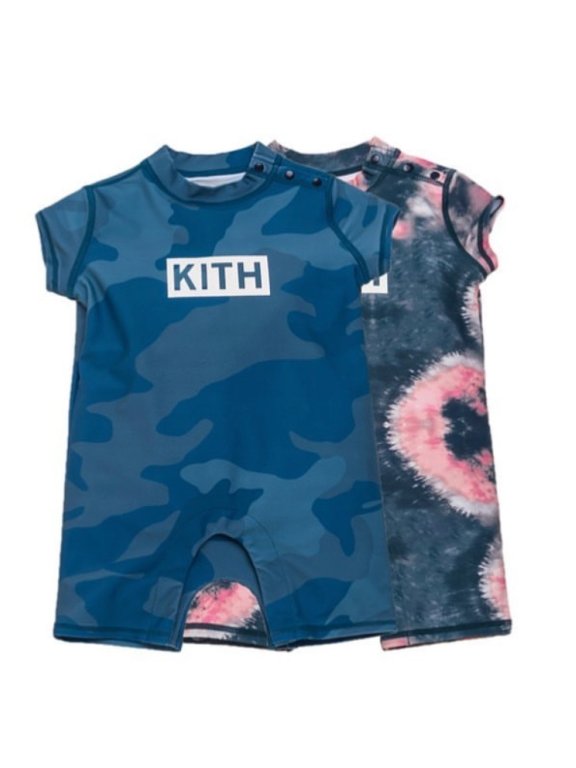 夏日酷萌童装不能少!KITH Kids迷彩扎染工装条纹三大元素玩转夏日!