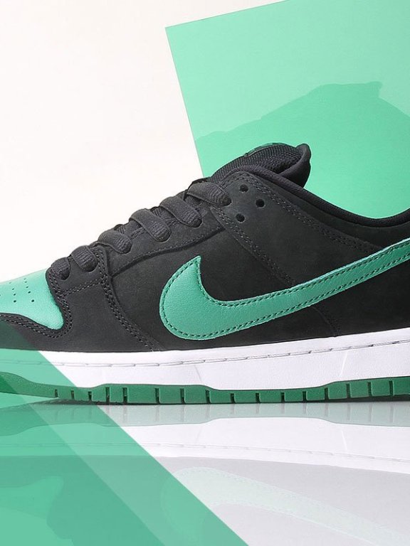 “J-Pack”Dunk Low重回!黑绿配色再现Nike SB经典!