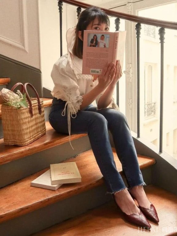 这位博主穿得好清甜,像夏天的桃子味儿汽水