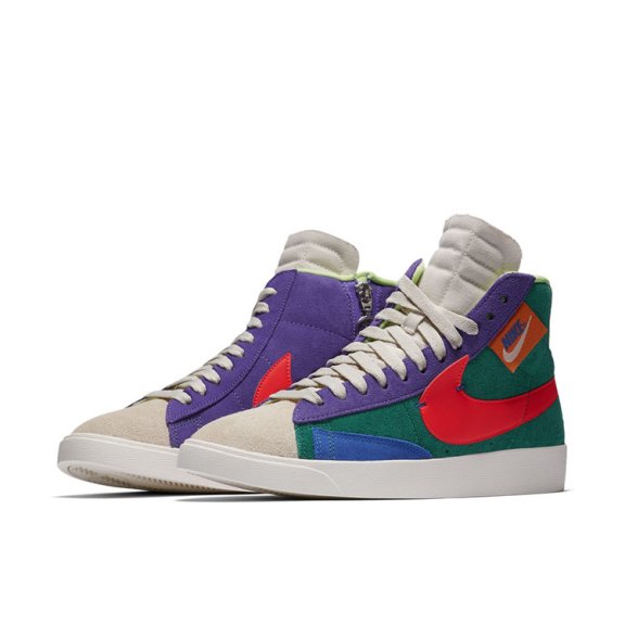 女生请注意，Nike Blazer Mid Rebel是为你准备的！