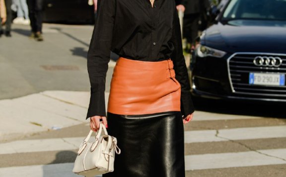 “流汗女神” Adrianne Ho也在，米兰时装周街拍搭配示范！