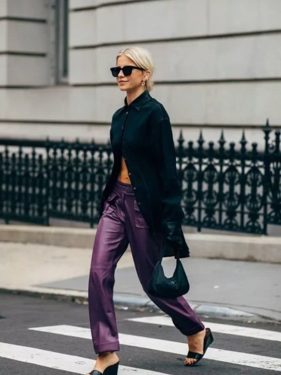 欧美街拍 看时尚潮人把基本款穿成时尚博主的样子？