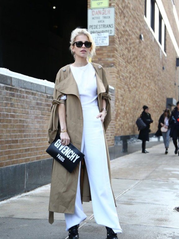 小个子女生如何选择长风衣，注意4个细节就可以很好看