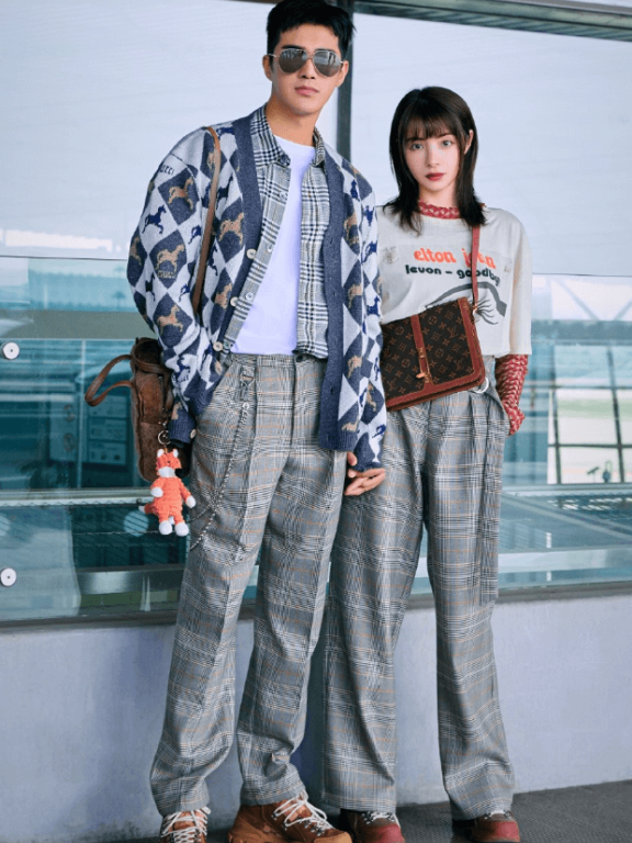 “麦芽糖夫妇”又合体了,超甜蜜的时尚大片,姜潮请持续营业